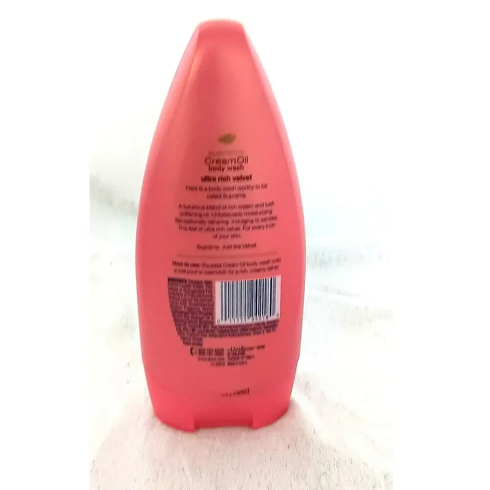 Dove Supreme Cream Oil Body Wash Ultra Rich Lush Softening 10 oz Retired Red